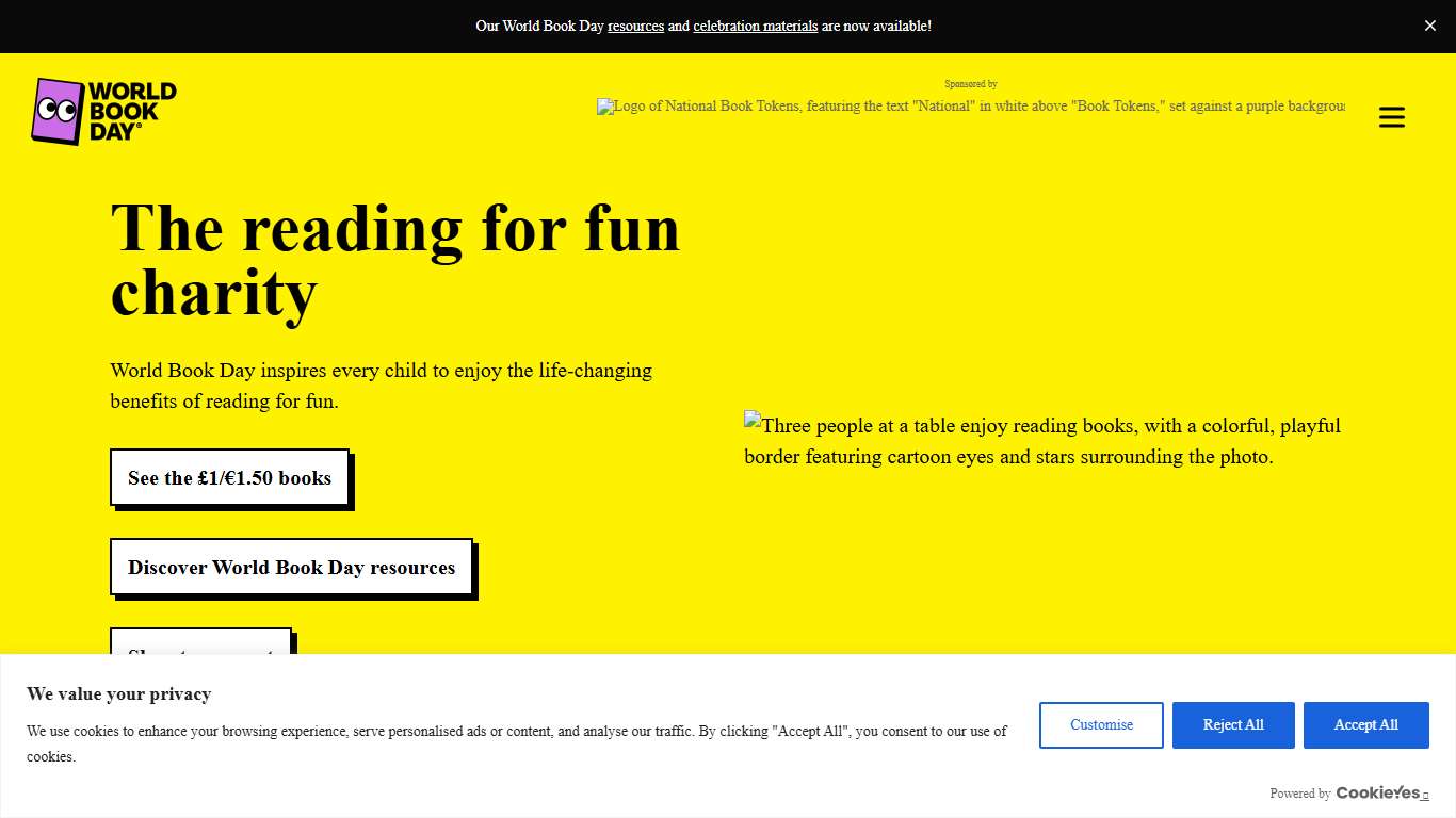 Get Ready for World Book Day 2026 - World Book Day